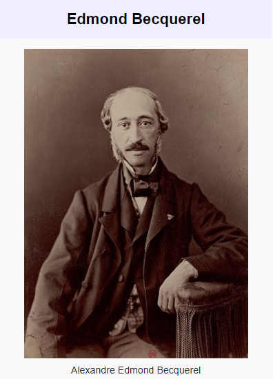 Edmond Becquerel