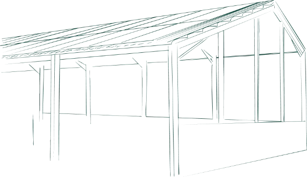 illustration batiment agricole
