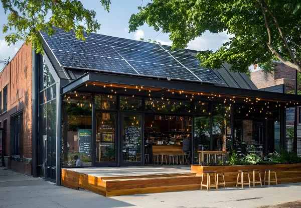 panneaux solaire route