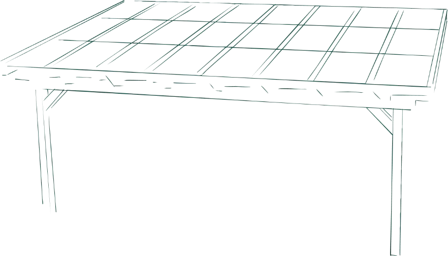 Illustration maison avec panneaux solaires sur la toiture