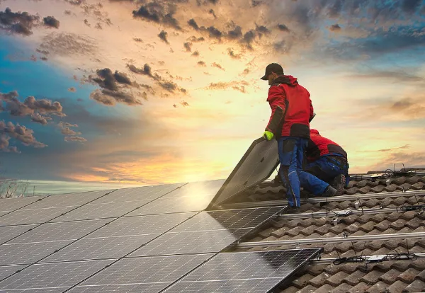 pose panneaux photovoltaique